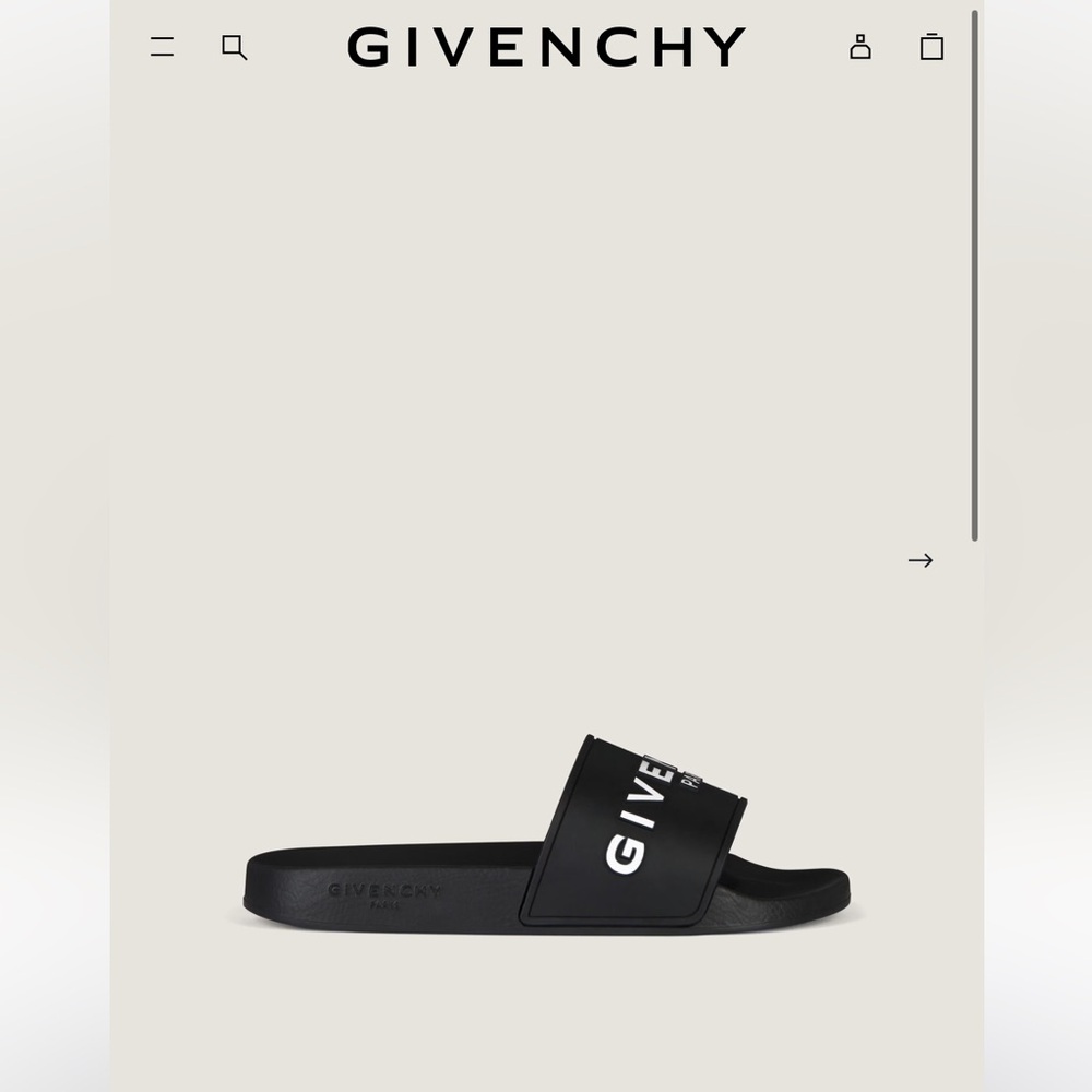 Authentic Givenchy slides